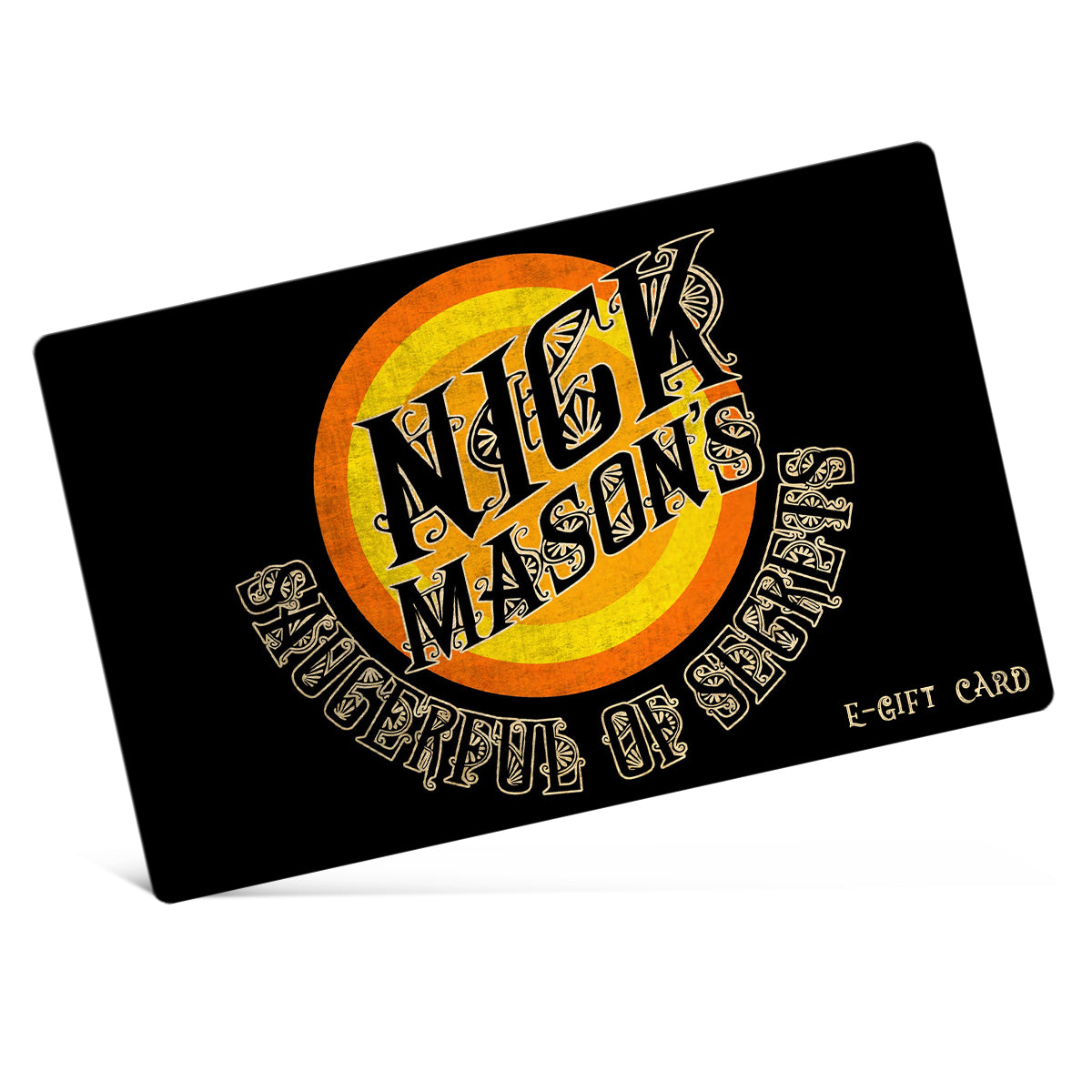 Nick Mason eGift Card