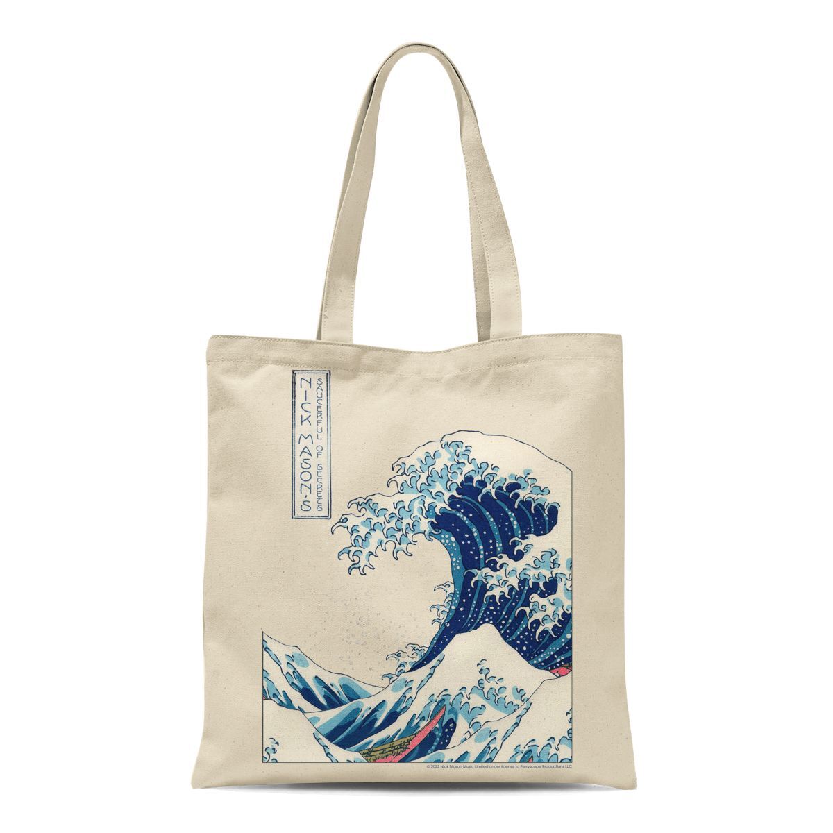 Nick Mason Hokusai Tote Bag