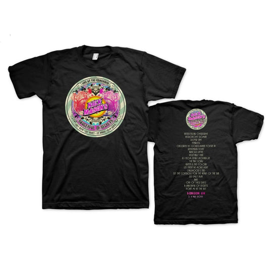 Nick Masons Saucerful of Secrets Live At The Roundhouse Set List T-shirt