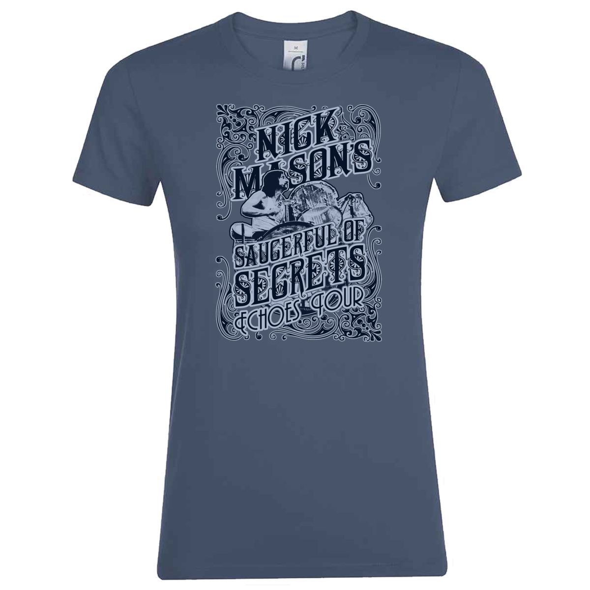 NMSOS Flourish Ladies Denim Tee