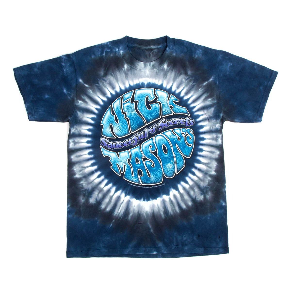 Saucerful Of Secrets 2019 Tour Tie Dye Dateback T-Shirt